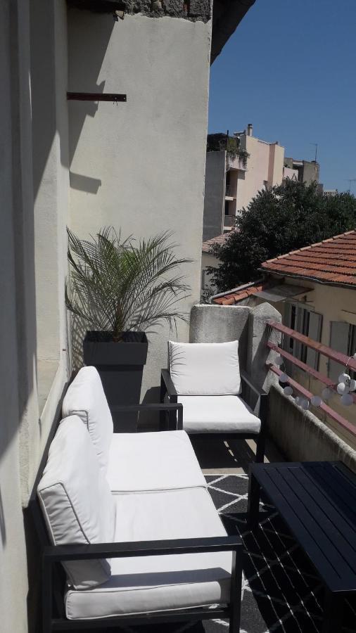 Appartement Centre-Ville Avec Terrasse Montpellier Kültér fotó